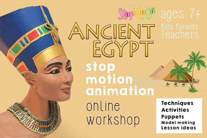 Ancient Egypt stop motion class
