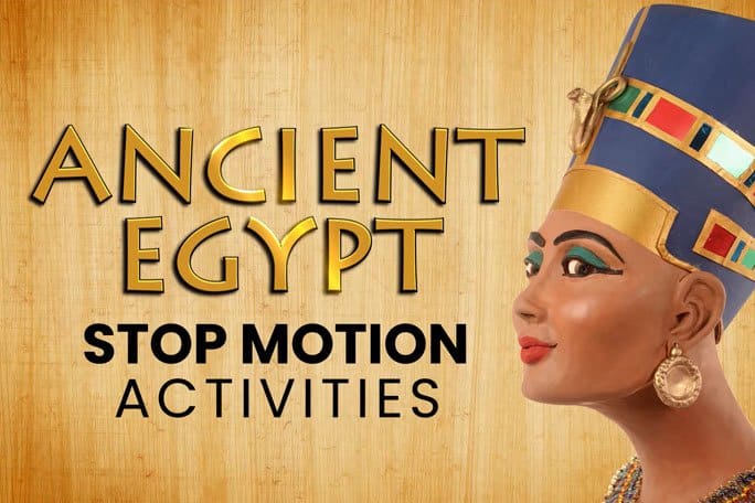 Ancient Egypt Egyptian stop motion animation school activities