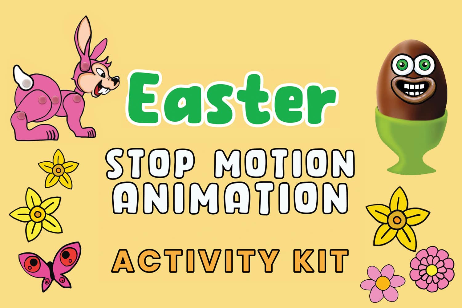 Easter stop motion animation activity kit