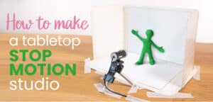 Read more about the article Making a tabletop stop motion studio