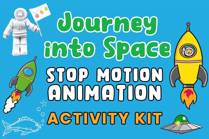 Journey Into Space stop motion animation kit