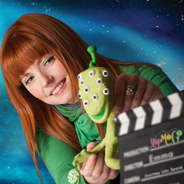StopMoGo stop motion animation Journey into Space Emma Dougherty